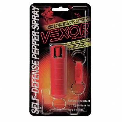 Pepper Spray Key Ring Red 0.54 oz