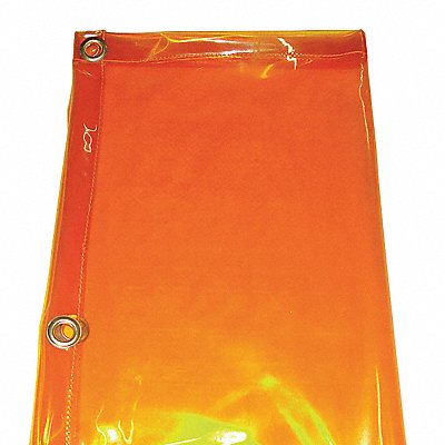J4040 Welding Curtain 6 ft H 8 ft W Yellow