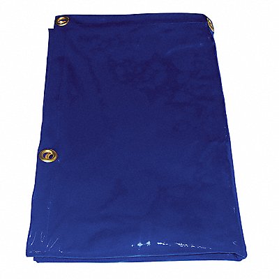 J4039 Welding Curtain 6 ft H 6 ft W Blue