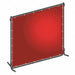 J4041 Welding Screen 4 ft H 6 ft W Red
