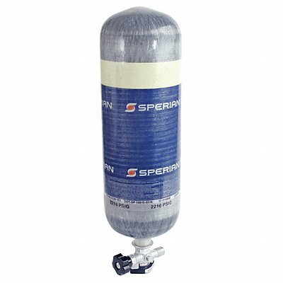 SCBA Cylinder Gray