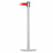 Barrier Post with Belt 7-1/2 ft L Red