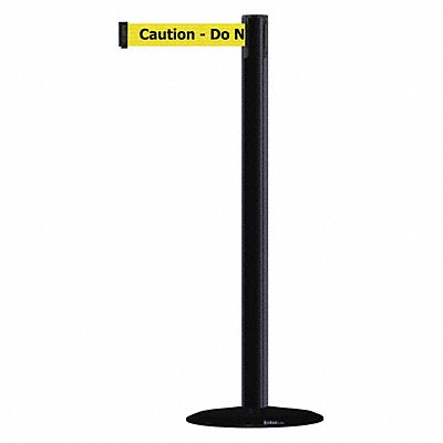 Barrier Post w/ Belt Powder Coated Metal