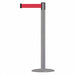 Barrier Post with Belt 13 ft L Red