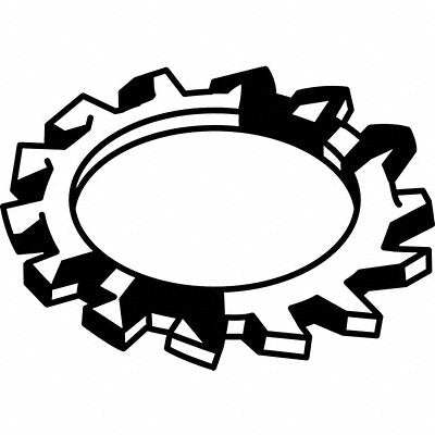 Ext TthLk M5 A2 StnlsStl 10x0.6mm 50PK