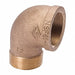 90 Street Elbow Brass 2 in MNPT x FNPT