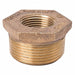 Hex Bushing Brass 1 x 1/4 in Class 125