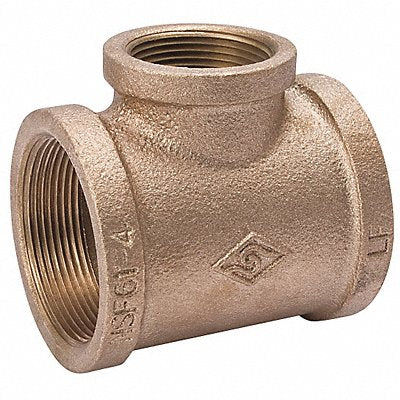 Branch Tee Brass 3/4 x 1/2 x 3/4 in FNPT