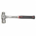 Ball Pein Hammer Steel Steel 32 oz.