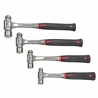 Ball Pein Hammer Set Steel Steel 4PC PK4