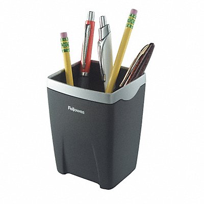 Pencil Cup Black/Silver