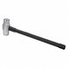 Sledge Hammer 10 lb 30 In Rubber/Steel