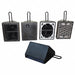 Wheel Chock Kit Mlded Rbr w/Stl Grab Blk