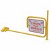 Rail Car Wheel Chock and Flag