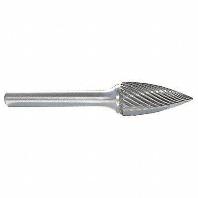 Flame Bur 5/16 Carbide Single Cut