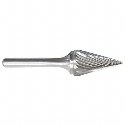 Cone Bur Pointed End 3/8 Carbide