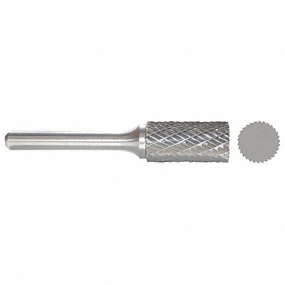 Cylinder Bur SA Carbide 3/32 Double Cut