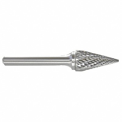 Cone Bur Pointed End 1/2 Carbide