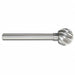Ball Bur SD Single End 1/4 Carbide