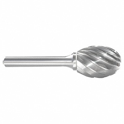 Oval Bur SE Radius End 3/8 Carbide