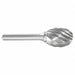 Oval Bur SE Radius End 3/8 Carbide