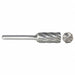 Cylinder Bur SB Flat End 3/8 Carbide