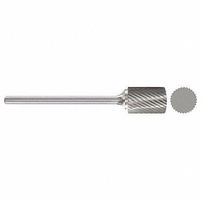 Cylinder Bur SA Carbide 1/4 Single Cut