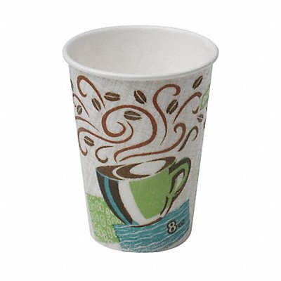 Disp Hot/Cold Cup 8 oz White PK1000