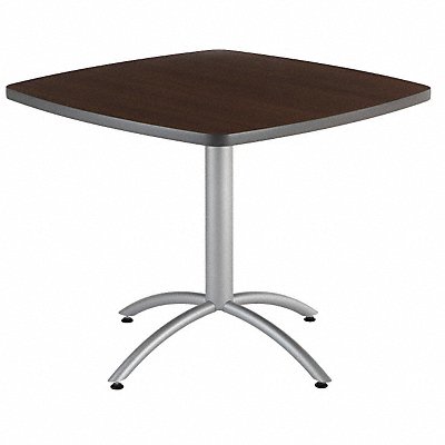 Cafe Table Square 30 In H Walnut