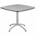 Cafe Table Square 30 In H Gray