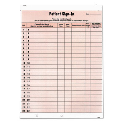 FORM,PATIENT SIGN-IN,SAL