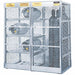 Gas Cylinder Cabinet 60x32 Alum