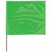 Marking Flag 15  Green PVC PK100