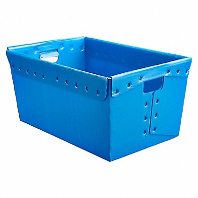 Nesting Ctr Blue Solid Corr HDPE PK3