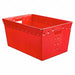 Nesting Ctr Red Solid CorrugatedHDPE PK3