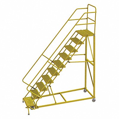 Rollng Ladder Steel Safety Angle 10-Step