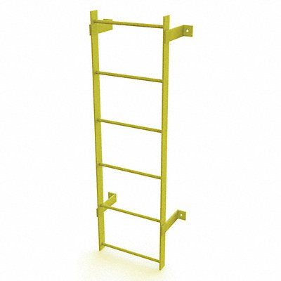 Ladder Steel Standard Fixed 6Rung