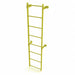 Ladder Safety Yellow Steel 500lb 7 ft 2 