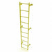 Ladder Safety Yellow Steel 500lb 9 ft 2 