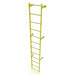 Ladder Safety Yellow Steel 500lb 11ft 2 