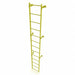 Ladder Safety Yellow Steel 500lb 12ft 2 