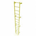 Ladder Safety Yellow Steel 500lb 13ft 2 