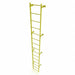 Ladder Safety Yellow Steel 500lb 14ft 2 