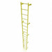 Ladder Safety Yellow Steel 500lb 17ft 2 