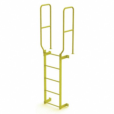 Ladder Steel Stand Fixed 5Rung Walk-Thru