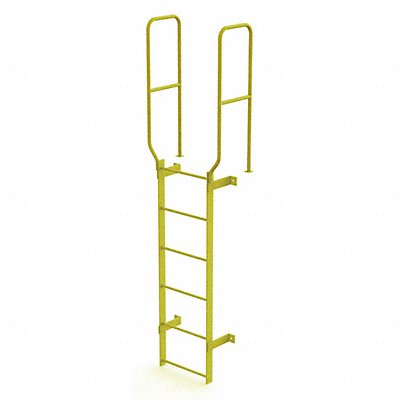 Ladder Steel Stand Fixed 6Rung Walk-Thru