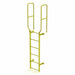 Ladder Steel Stand Fixed 6Rung Walk-Thru