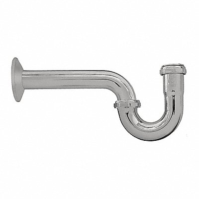 P-Trap CP Brass 17 Gauge 1-1/4 