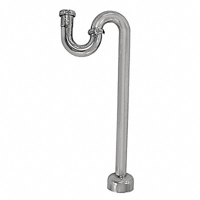 S-Trap CP Brass 17 Gauge 1-1/2 