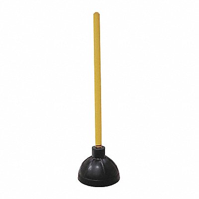 Plunger Force Cup Prfsnl Style Black 6 